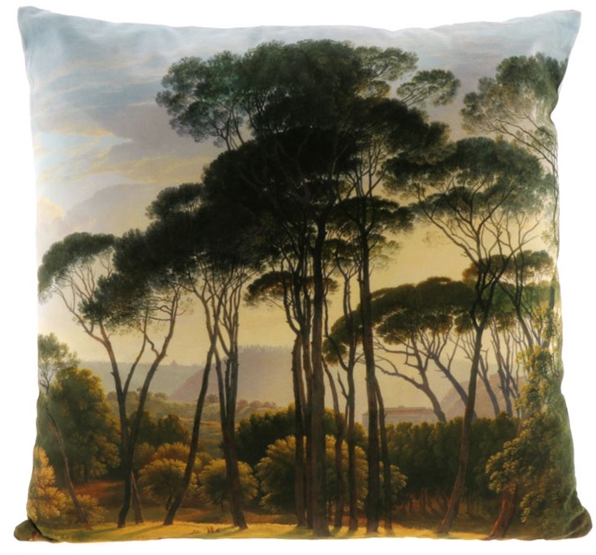 Unique Living Kussen Exotic print 45x45cm dessin 4 - Kussen woonkamer of slaapkamer Grijs