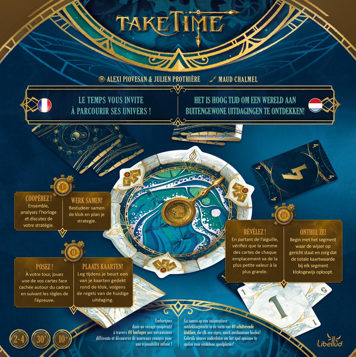 Take Time - Bordspel - Familiespel - Coöperatief - Partygame — afbeelding 2