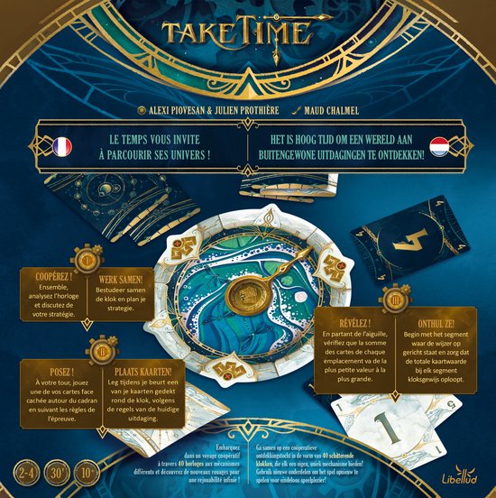 Take Time - Bordspel - Familiespel - Coöperatief - Partygame