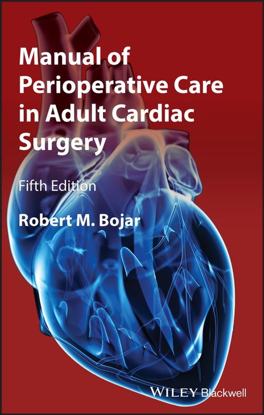 Manual of Perioperative Care in Adult Cardiac Surgery - cover