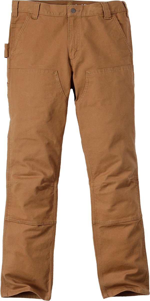 Carhartt Herenbroek Stretch Duck Double Front Carhartt® Bruin