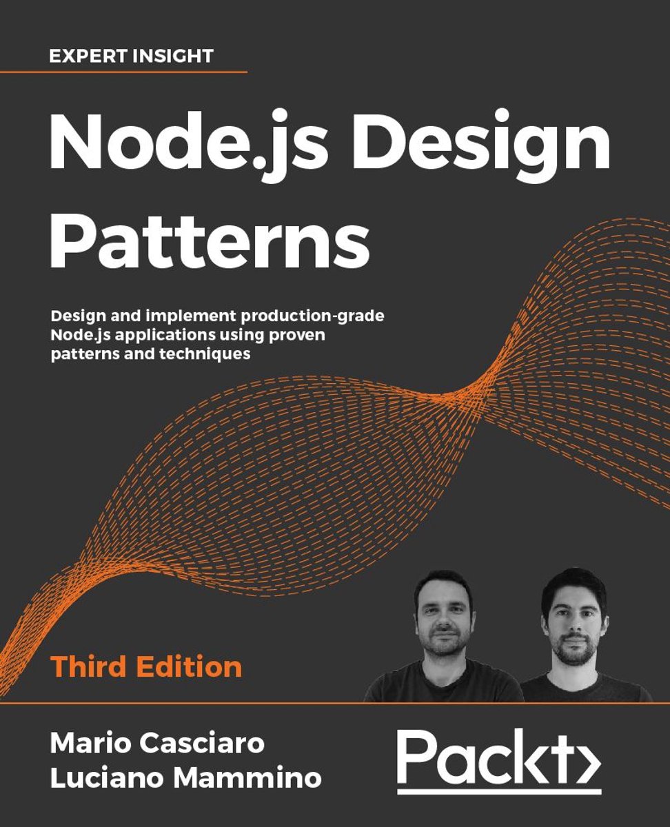 Omslag van Node.js Design Patterns