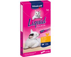 Vitakraft Cat Liquid Snack - Kip - 3 doosjes