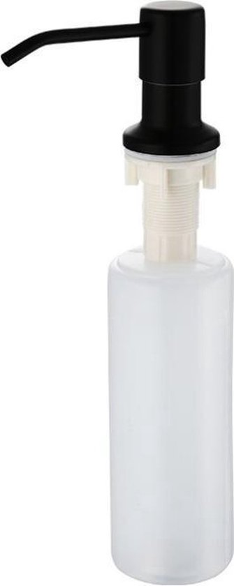 Luxe Inbouw Zeepdispenser 300ml - Zilver