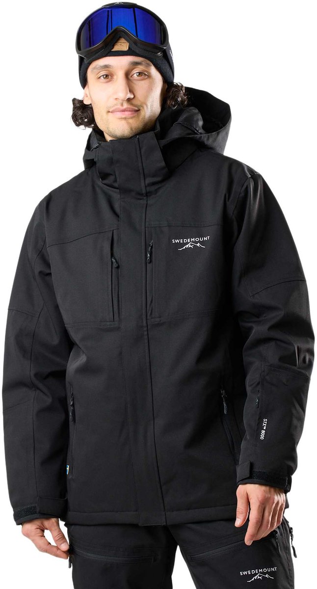 Swedemount St. Anton Jas – Skijas voor heren – 2XL Zwart
