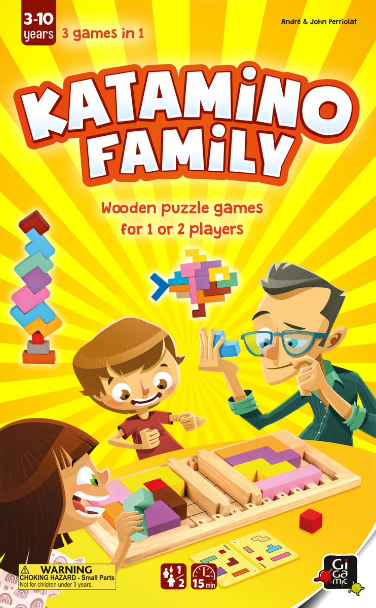 Gigamic - Katamino Family - Tweespelers spel - Evolutionair en Educatief spel — cadeau in Spellen & Speelgoed - foto 6