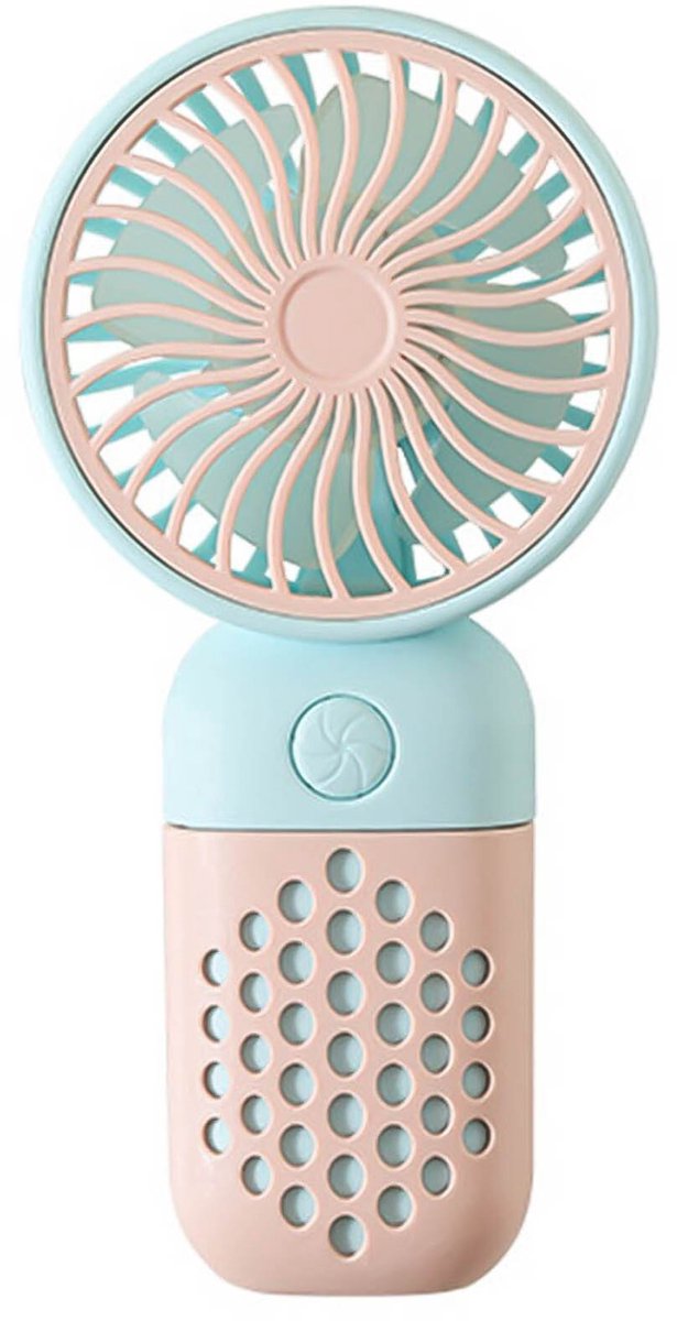 Ultra-draagbare, via USB oplaadbare handventilator voor buitenactiviteiten