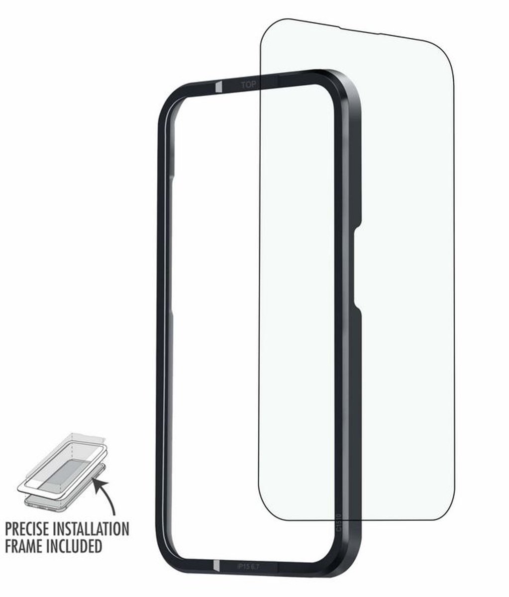 Skech Essential Tempered Glass Screenprotectie voor Apple iPhone 16 Plus/15 Plus