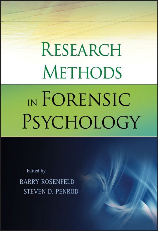 Research Methods in Forensic Psychology - cover