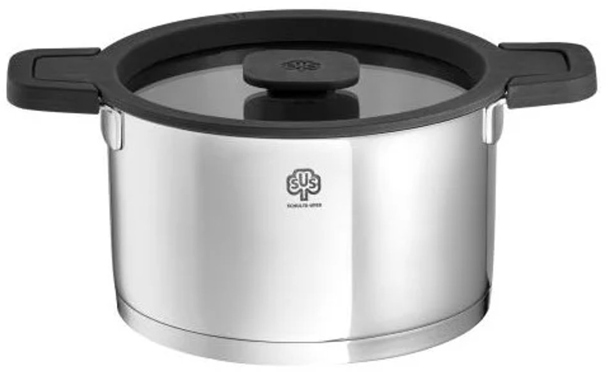 Schulte-Ufer Maxa Kookpan 20cm - RVS