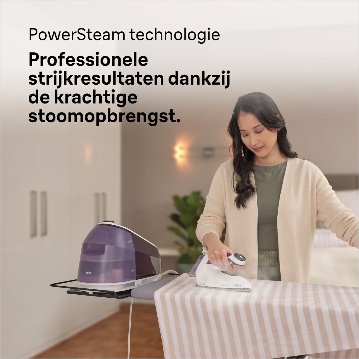 Braun CareStyle 5 IS5247VI - Stoomgenerator - Lichtgewicht Strijkijzer - Groot Waterreservoir - Violet — afbeelding 6