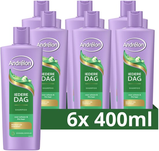 Andrélon - Shampoo - Iedere Dag - 6 x 400 ml