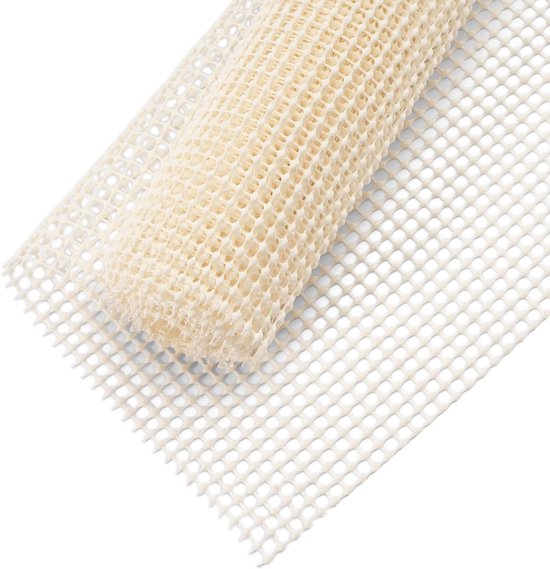 Tapis de Matras antidérapant PolkaHome® Tapis antidérapant | Tissu polyester durable et très adhérent, avec tissage non textile, pour Sols de tiroirs de parquet, de moquette et de meubles ; butée de moquette antidérapante | 200 x 300 cm