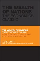 Livre intitulé "The Wealth of Nations", un classique de l'économie, édition sélectionnée pour le lecteur contemporain, par Adam Smith.