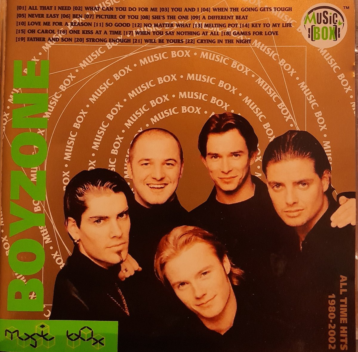 Boyzone - All Time Hits - 1980-2002 - CD ALBUM