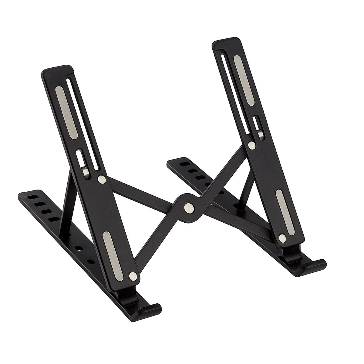 Lab31 laptopstandaard - opvouwbaar - 10 standen - 28 x 21 x 23 cm - anti-slip