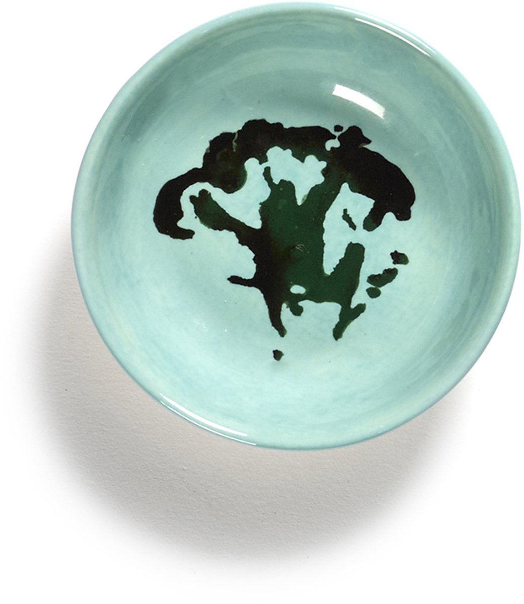 Serax - Ottolenghi Feast - Schaaltje XS - Azurblauw/Groen - 7 Ø - 8 stuks