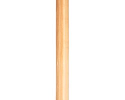 KADAX Spade, tuinschep met inkepingen, schep met D-handgreep, tuinspade om te graven, schep met steel van hout, grafspade voor tuin (rond) van Merkloos	 — afbeelding 3