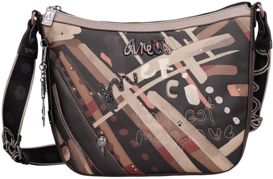Sac Bandoulière Anekke Studio Crossbody Bag L - Multicolore, Polyuréthane | Nombreuses Poches, Réglable