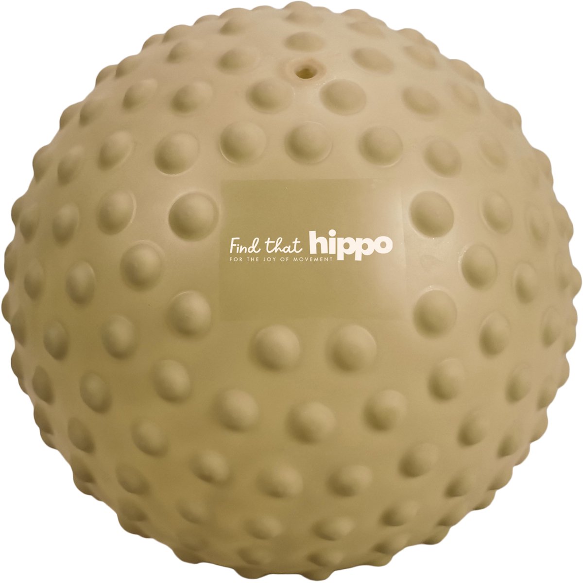 FIND THAT HIPPO Sensorische Speelbal - Mosgroen - Ø22 Cm - Zachte Noppenbal - Stimuleert tastzin & motoriek - Baby - 6m+