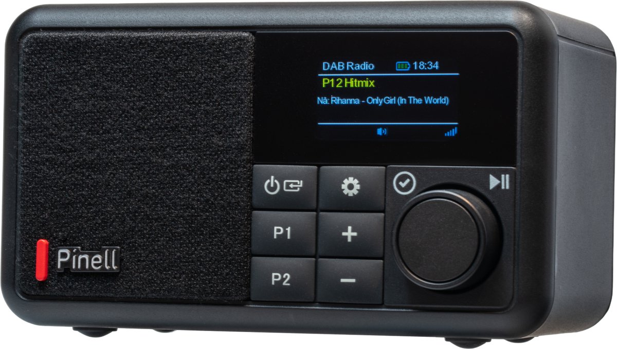 Pinell COMPACT - Bluetooth - DAB+/FM - Bass speaker