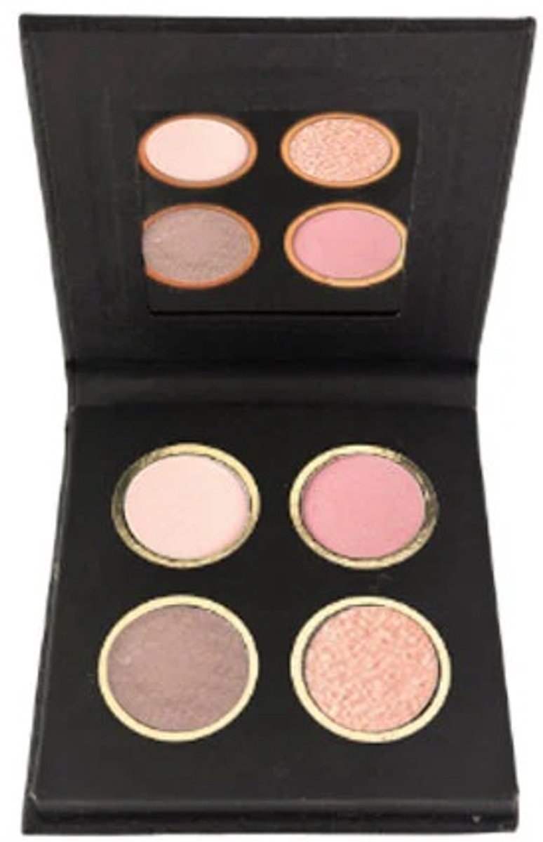 Etre Belle - Oogschaduw Palet Velvet Glow - Zacht Nude - Nr 1 Rosa