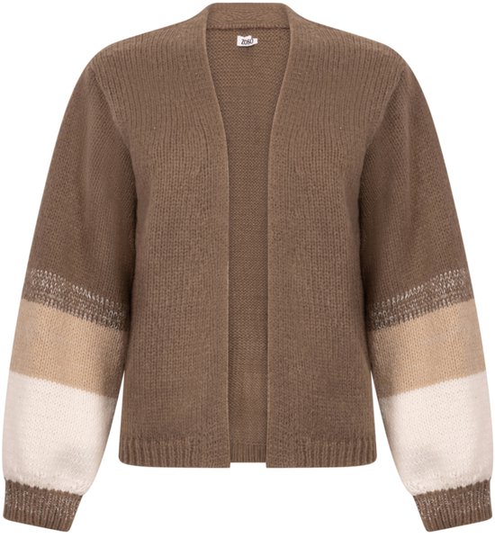 Zoso Vest Madelon 254 0800 Mocha Dames Maat - L