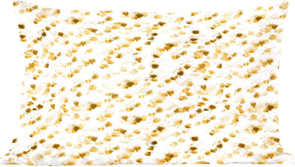 Sierkussens - Kussentjes Woonkamer - 50x30 cm - Olie - Verf - Texturen - Beige