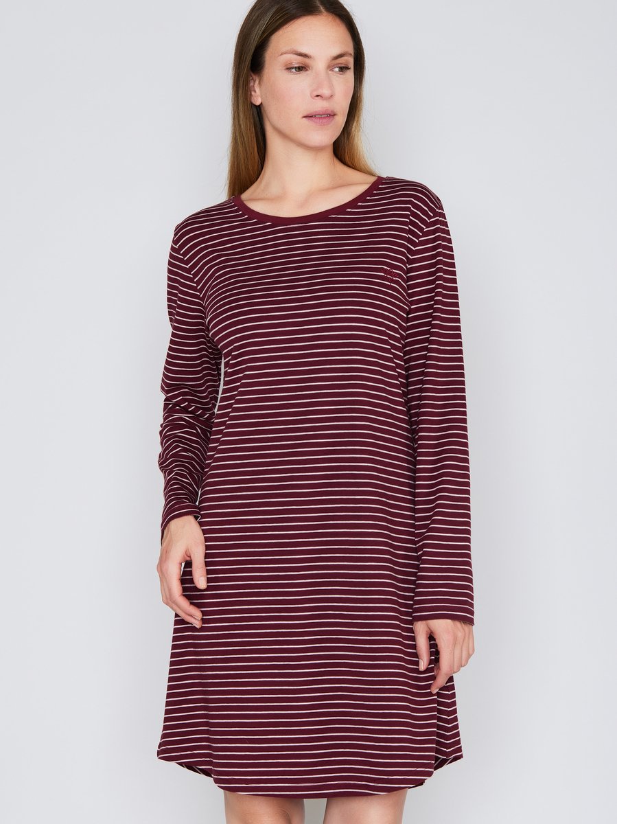 Joop! Nachthemd Cosy DARK RED