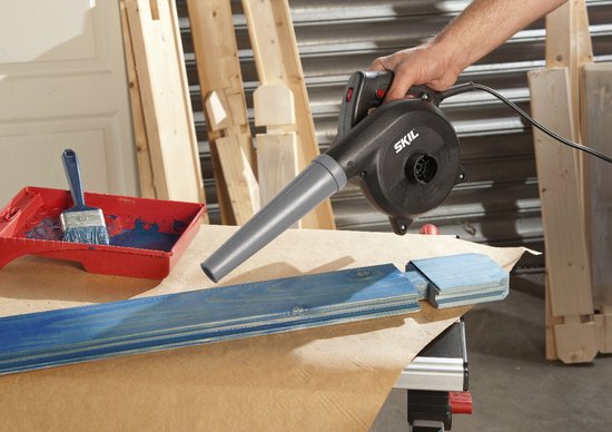 SKIL Blazer 620W - Stofblazer - Bladblazer - Handblazer - Krachtig & Compact - Met Vergrendelknop - Inclusief Mondstuk & Stofzak - Skil 8600 AA van SKIL — afbeelding 4