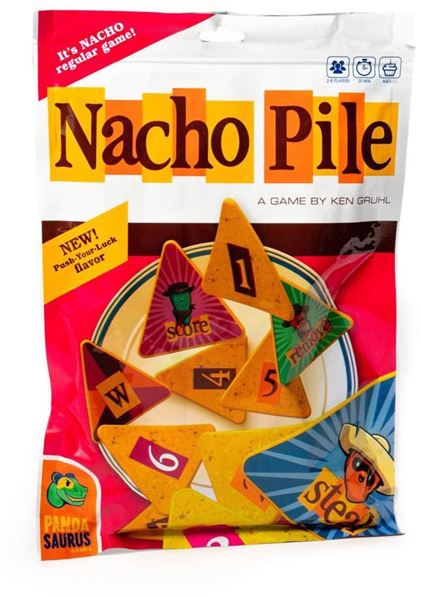 Pandasaurus Games Nacho Pile - Partyspel voor kinderen en volwassenen - 2-6 spelers