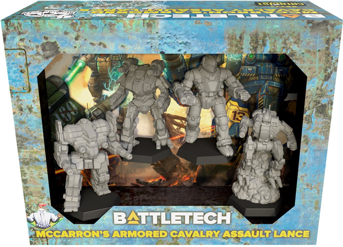 Battletech Forcepack: McCarron's Armored Cavalry Assault Lance