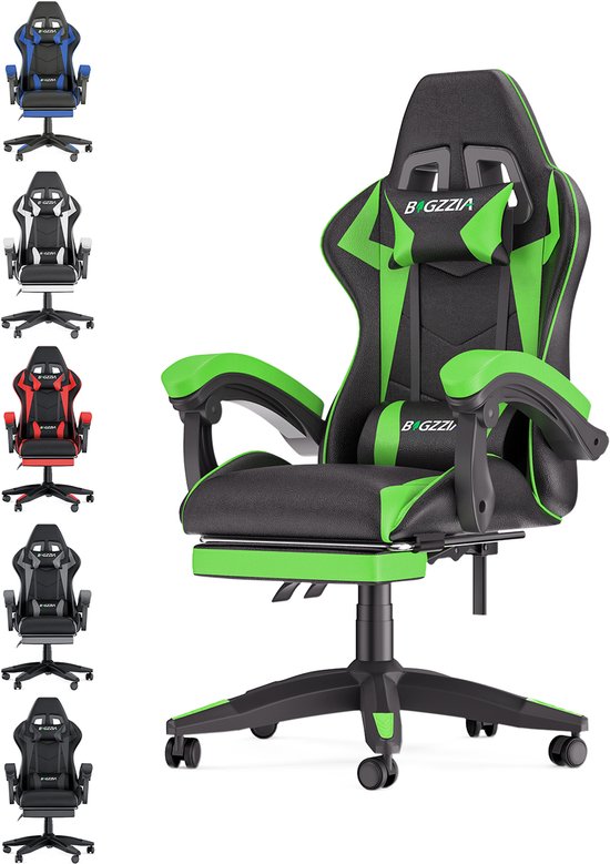 Bigzzia Gaming stoel - Ergonomisch PU (EAN: ...1677) - Bigzzia - €92,49