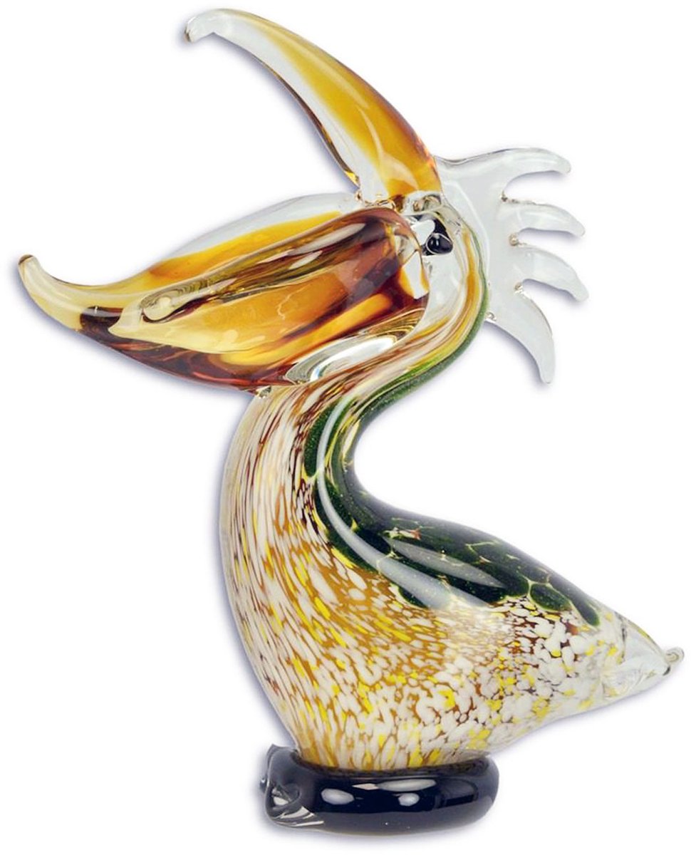 AL - Pelikaan - Glaswerk - 25 x 21 cm