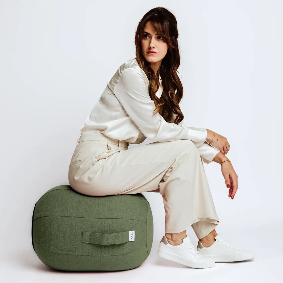 VLUV KAPSUL SOVA balanscapsule - ergonomische zitten - voor kantoor en thuis - Large - Pesto — cadeau in Wonen & Interieur - foto 7