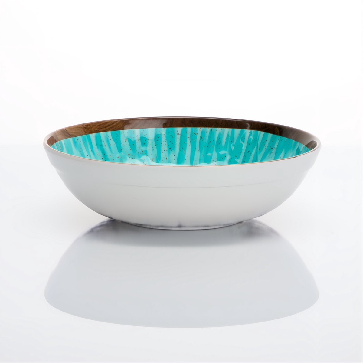 Flamefield Boho Dream Saladeschaal 30 cm – antislip, melamine, kleurrijk bohemian