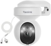 Reolink 5MP Wifi Beveiligingscamera buiten, Detectie van personen/voertuigen/dieren, Pan en tilt, 3x optische zoom - E1 Outdoor