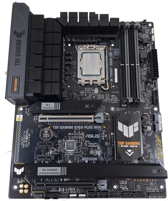 Azerty Combokit ASUS Core i5 - Combokit - Intel Core i5 14600K + ASUS TUF Gaming B760-Plus WiFi