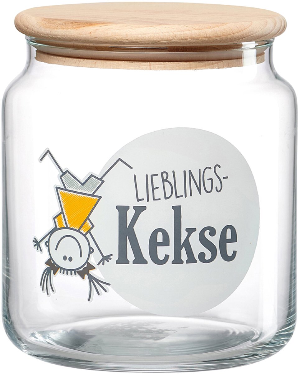 Koektrommel 'Lievelingskoekjes', 1,1 liter