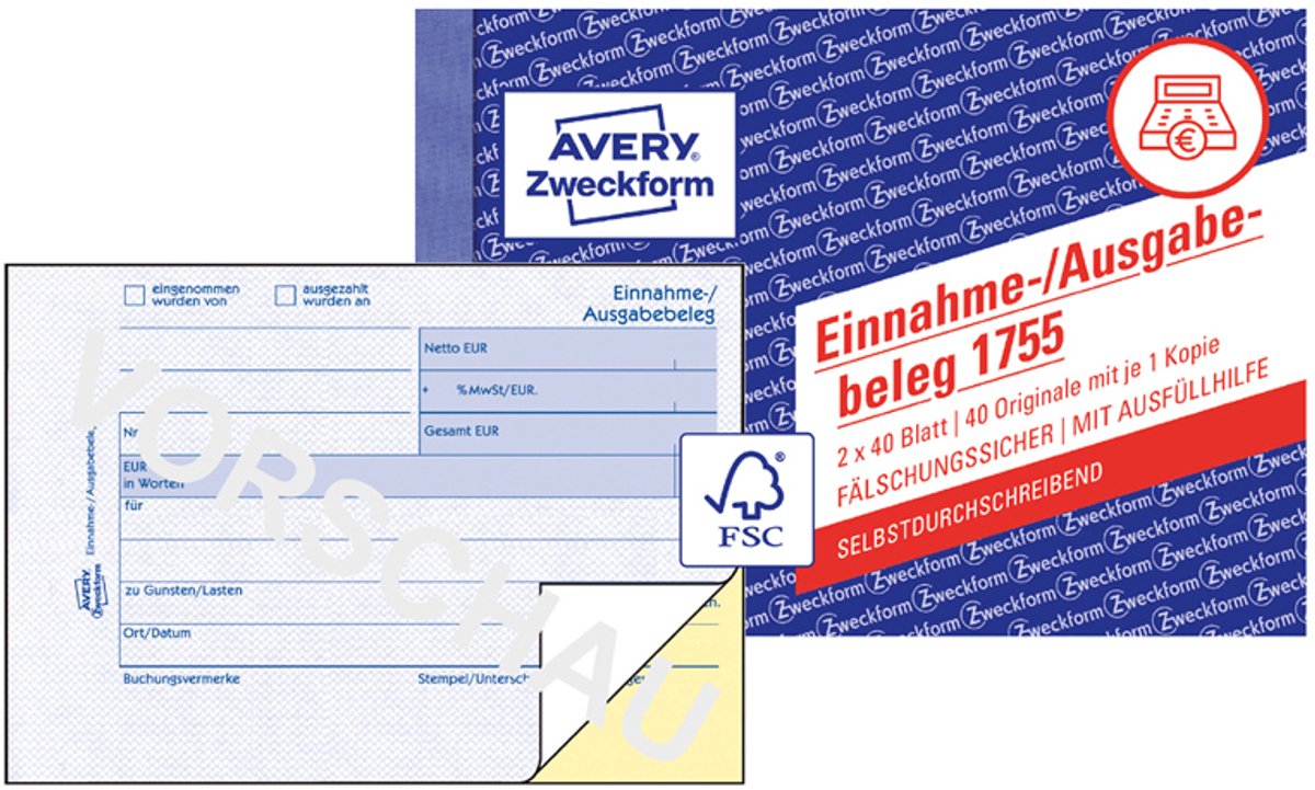 Formulierenboek inkomsten-/uitgavenbonnen
