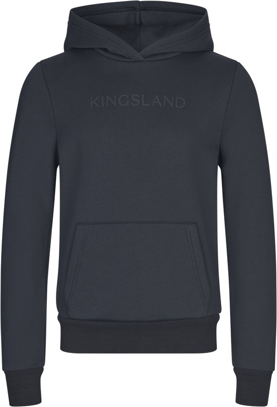 Sweat à capuche Kingsland KLMarlow Kids 152 bleu marine