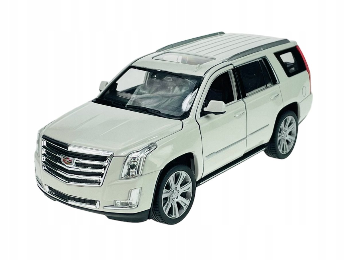 Welly 2017 Cadillac Escalade wit metaal model 1:27 - nieuw