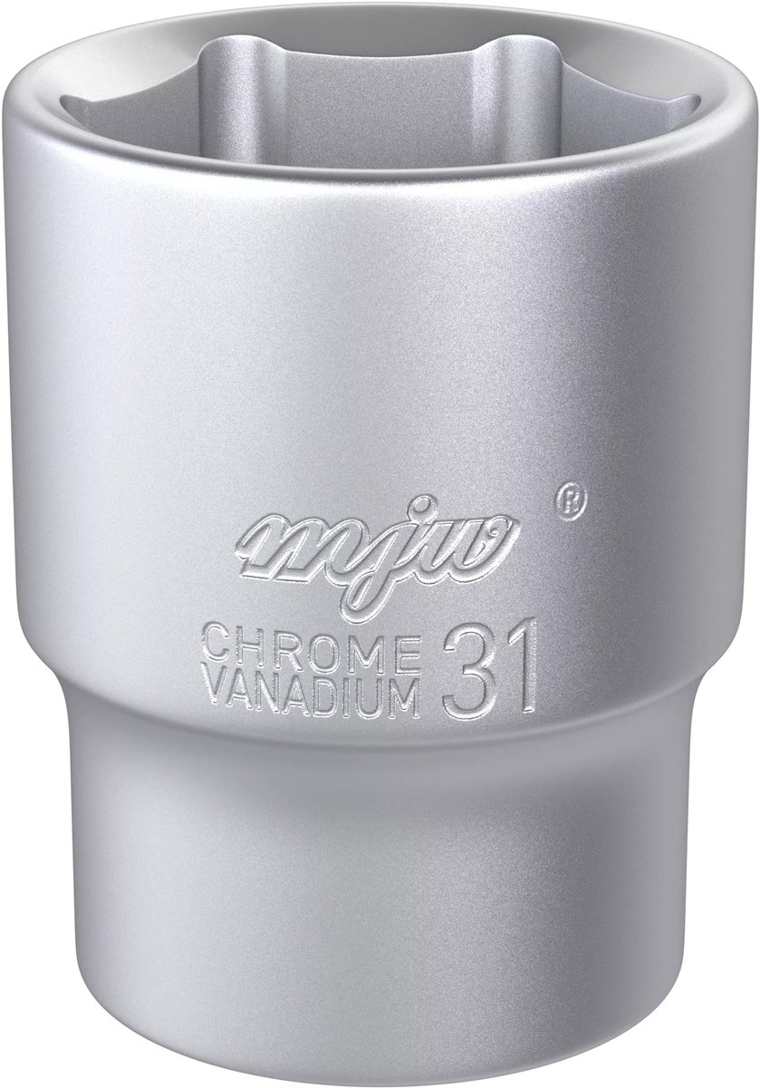 MJW Dop 3/4" Zeskant 31 mm - Kracht en Duurzaamheid