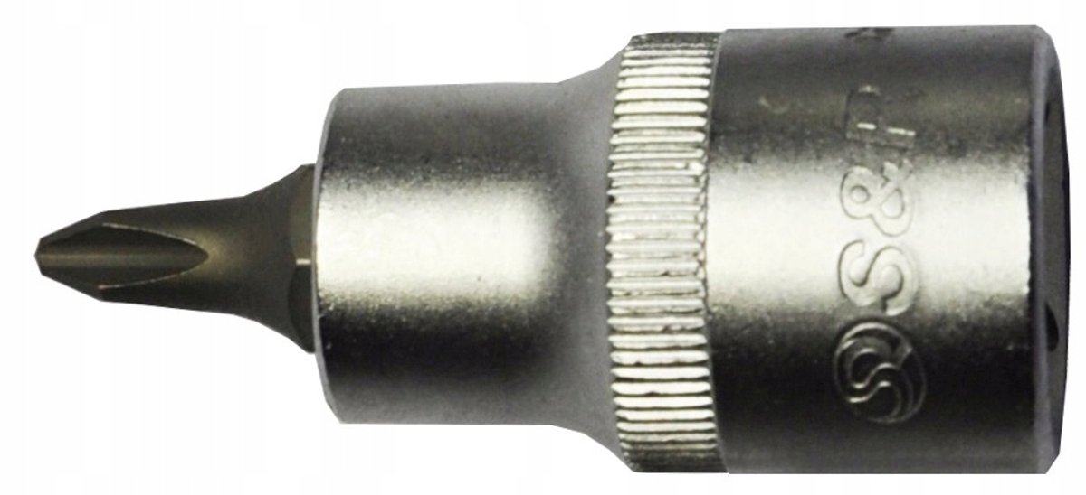 S&R PH 2 mm Dopslagsleutel 1/2" Cr-V - Voor Schroefkoppen