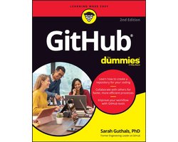 Omslag van GitHub For Dummies