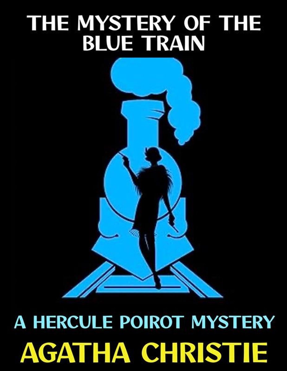 Omslag van Agatha Christie Collection 12 - The Mystery of the Blue Train