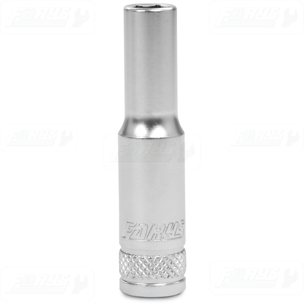 Farys Pro Lange Inbusdop 1/4" 5mm - Chroom-Vanadium Staal