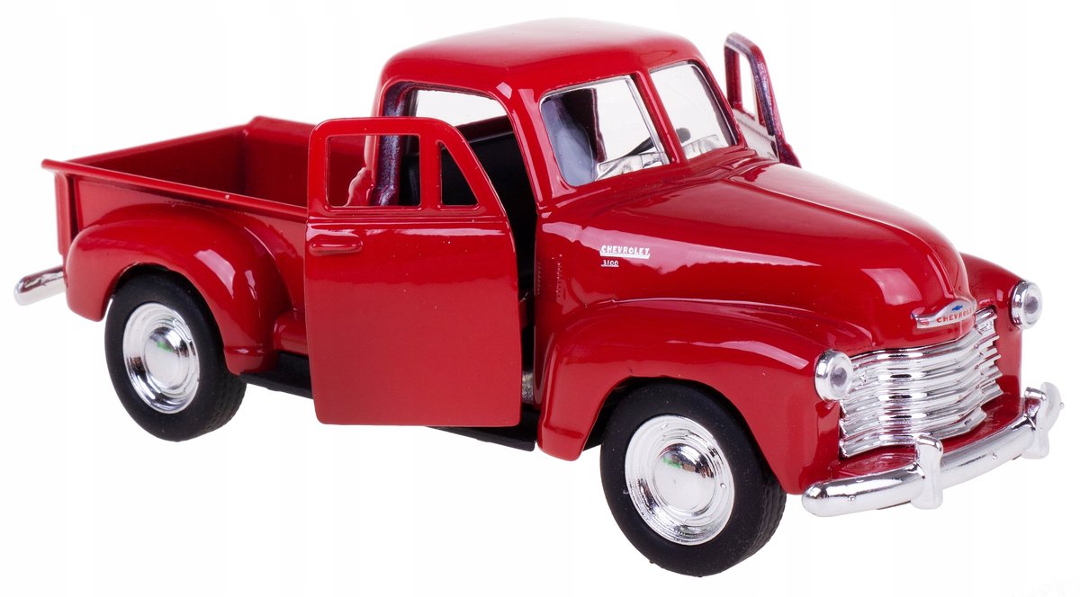 Welly Chevrolet 3100 Pick Up 1953 Modelauto Rood 1:34-39