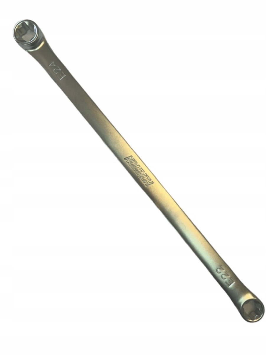Dubbele Torx Ring Ratelsleutel E8-E10 240mm CR-V Staal
