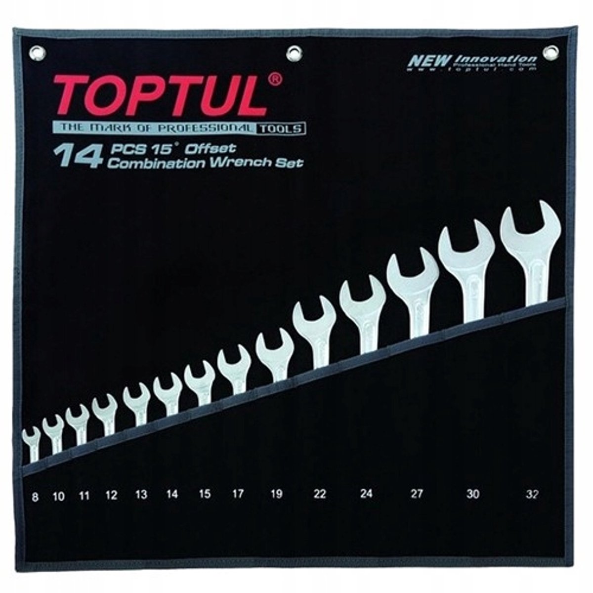 Toptul Ringsleutelset 8-32mm 14 Delig GPAX1401